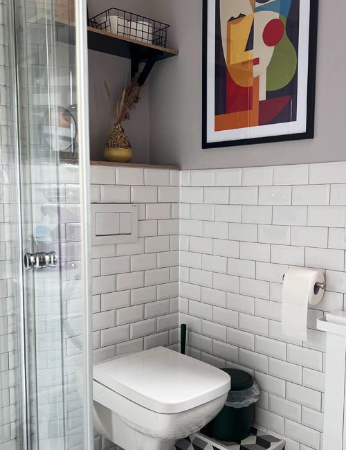 Rauszeit SPO - Ferienhaus in Sankt Peter-Ording - Badezimmer mit großer Dusche