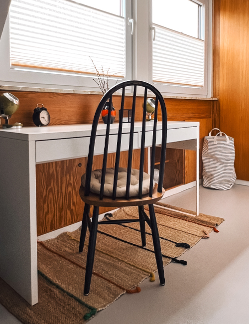 Rauszeit SPO - Ferienhaus in Sankt Peter-Ording - Schreibtisch im kleinen Schlafzimmer