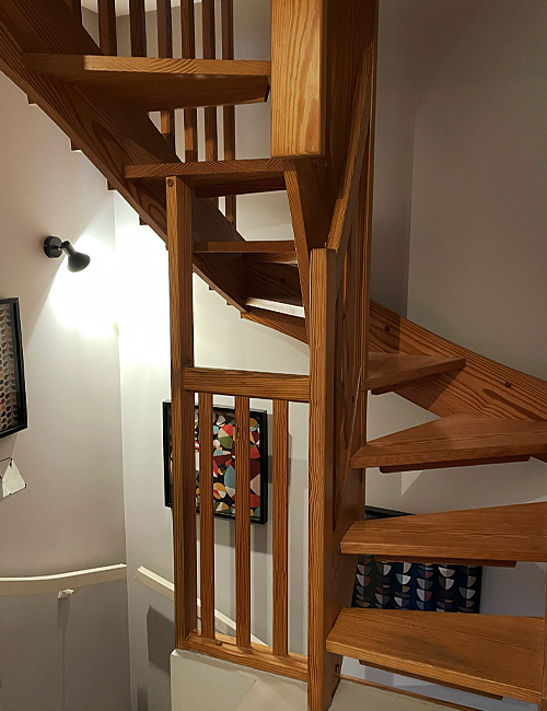 Rauszeit SPO - Ferienhaus in Sankt Peter-Ording - Treppe zum Dachgeschoss